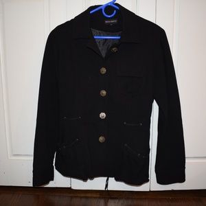 Nicola Bertti Black Military Style Women's Jacket